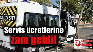 Okul servis ücretlerine zam geldi
