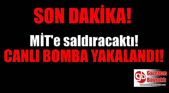 Saldırı hazırlığındaki canlı bomba vuruldu