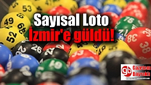 Sayısal Loto İzmir'e vurdu