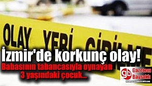 Babasının tabancasıyla oynayan 3 yaşındaki çocuk ağır yaralandı