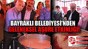 Bayraklı Belediyesi'nden geleneksel 'Aşure' etkinliği