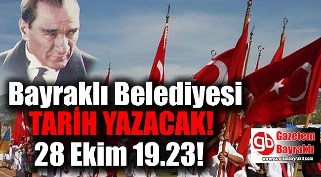 Bayraklı Belediyesi tarih yazacak