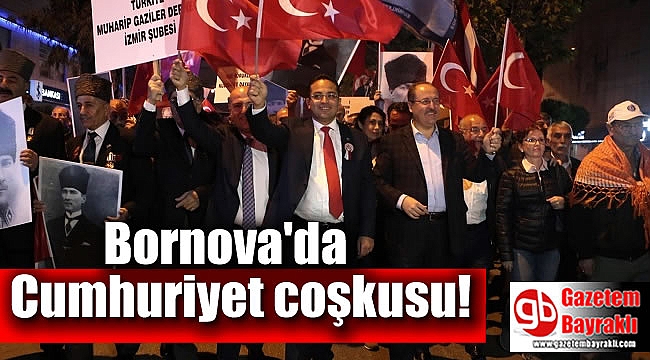 Bornova’da Cumhuriyet coşkusu