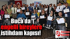 Buca’da engelli bireylere istihdam kapısı