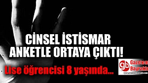Cinsel istismar anketle ortaya çıktı