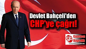 Devlet Bahçeli'den CHP'ye çağrı