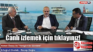 Ertuğrul Civelek ve Recep Doğru Yenigün Tv'de canlı yayın için tıklayınız