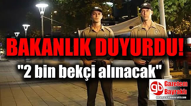 İçişleri Bakanlığı duyurdu:
