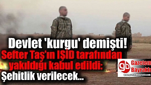 IŞİD tarafından yakılan Türk Askeri Sefter Taş'a şehitlik verilecek