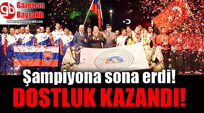İtfaiye Yangın Kurtarma Sporları Dünya Şampiyonası sona erdi