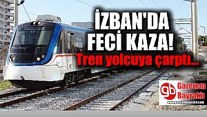 İZBAN'da feci kaza