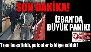 İzban'da yangın alarmı