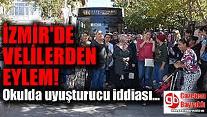 İzmir Buca'da velilerden eylem