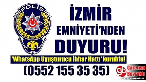İzmir Emniyeti uyuşturucu ihbar hattı kurdu