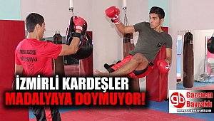 İzmirli kardeşler madalyaya doymuyor