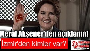 Meral Akşener'den ilk açıklama