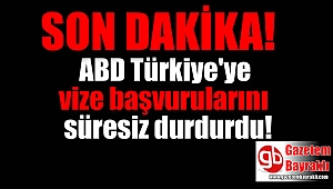 Son dakika: ABD vize başvurusunu süresiz askıya aldı