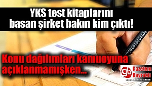 YKS test kitaplarını basan şirket bakın kim çıktı