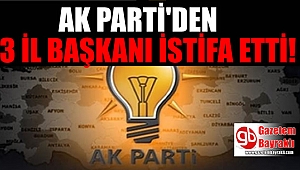 AK Parti'de flaş istifalar