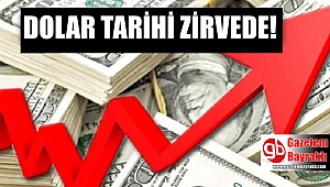 Dolar tarihi zirvede