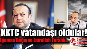 Egemen Bağış KKTC vatandaşı oldu