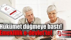 Emeklilik e-devlet'te