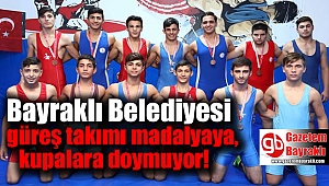 Güreşte Bayraklı farkı