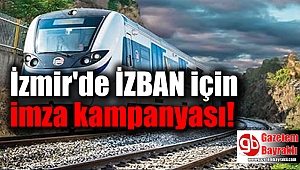 İZBAN'ın seyahat koşulları için imza kampanyası başlatıldı