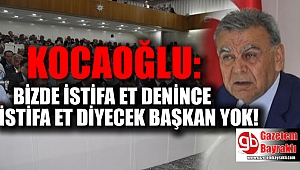 İzmir Büyükşehir Meclisinde 'istifa' polemiği