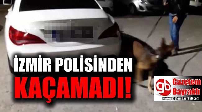 İzmir'de dikkatlerden kaçmaya çalışan çift yakalandı