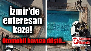 İzmir'de enteresan kaza