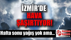 İzmir'de hava durumu (25-26-27 Kasım 2017)