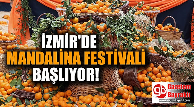İzmir'de mandalina festivali başlıyor