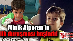 İzmir'de serviste unutulup hayatını kaydeben minik Alperen'in ilk duruşması başladı