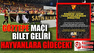 İzmir'de seyircisiz oynanacak Göztepe maçının bilet geliri bağışlanacak