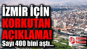 İzmir için korkutan açıklama