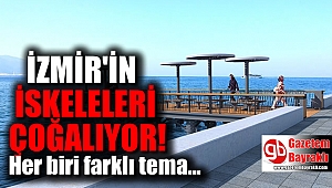 İzmir Karşıyaka'ya 6 ahşap iskele yapılacak