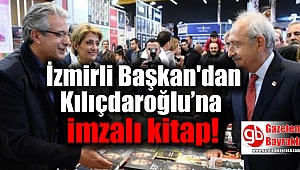 İzmirli Başkan'dan Kılıçdaroğlu'na imzalı kitap