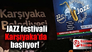 Jazz festivali Karşıyaka'da başlıyor
