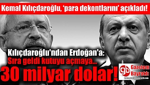 Kemal Kılıçdaroğlu, 'para dekontlarını' açıkladı