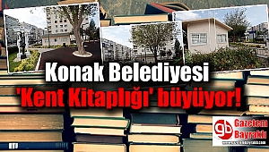 Konak Belediyesi 'Kent Kitaplığı' büyüyor
