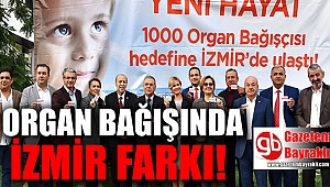 Organ bağışında İzmir farkı