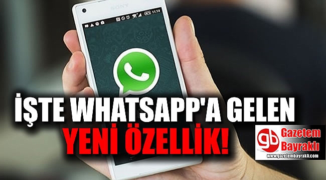 Whatsapp'tan yeni özellik