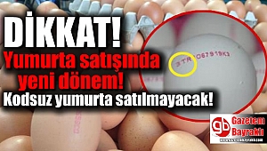 Yumurta satışında yeni dönem