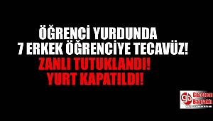 7 erkek öğrenciye tecavüz davasında o yurt kapatıldı