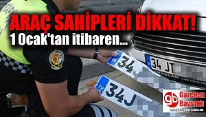 Araç sahipleri dikkat