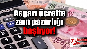 Asgari ücrette zam pazarlığı başlıyor