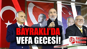Bayraklı'da vefa gecesi