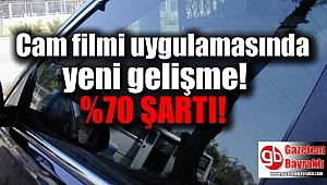 Cam filmi uygulamasında yeni gelişme