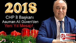 CHP İl Başkanı Asuman Ali Güven'den Yeni yıl mesajı